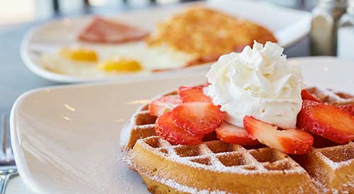 Serendipity's combos waffle